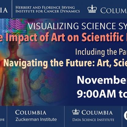 Flyer advertising Visualizing Science Symposium